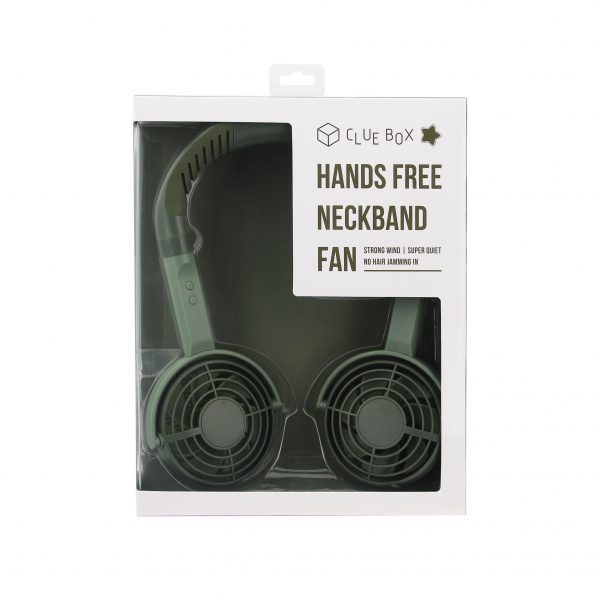 Hands Free Neckband Fan