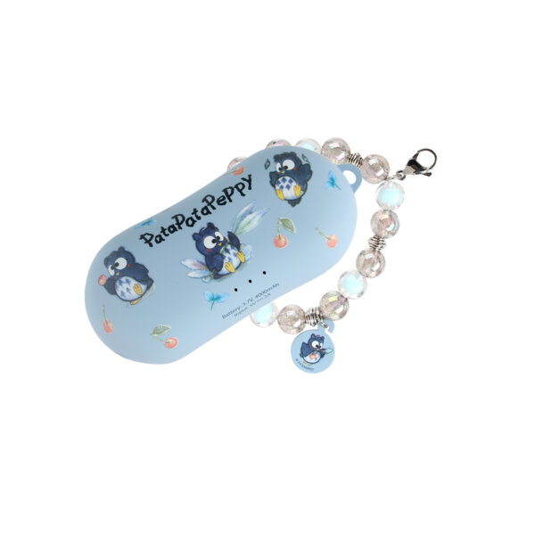 4000mAh Hand Warmer With Bead Charm Strap - Patapatapeppy - Image 2