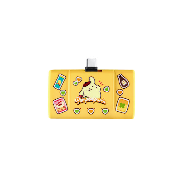 6800mAh Direct Plug-in Power Bank(USB-C/ Lightning & USB-C Dual Charging)- Pompompurin - Image 6