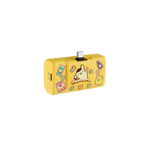 6800mAh Direct Plug-in Power Bank(USB-C/ Lightning & USB-C Dual Charging)- Pompompurin - Image 4
