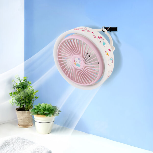 Desktop Fan with Light - Hello Kitty - Image 3
