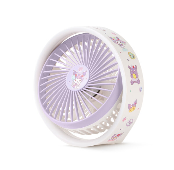 Desktop Fan with Light - Kuromi
