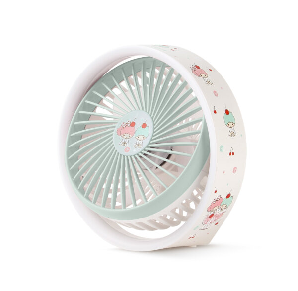 Desktop Fan with Light - Little Twin Stars