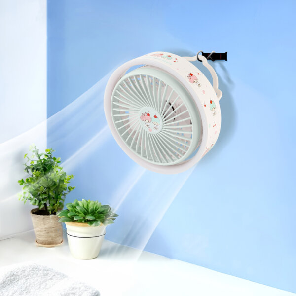 Desktop Fan with Light - Little Twin Stars - Image 3