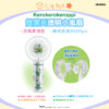 Double Blade Transparent Portable Fan - Kerokerokeroppi - Image 4
