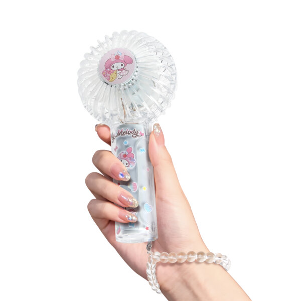 Double Blade Transparent Portable Fan - My Melody - Image 4