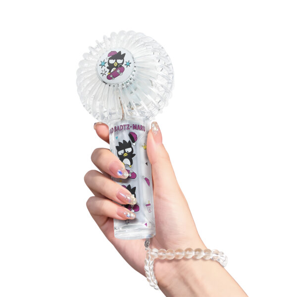 Double Blade Transparent Portable Fan - Bad badtz-maru - Image 4