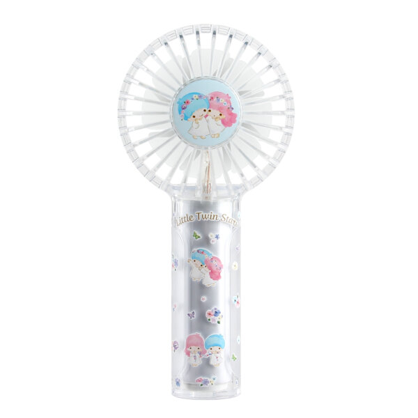 Double Blade Transparent Portable Fan - Little Twin Stars