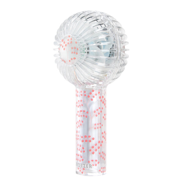 Double Blade Transparent Portable Fan - (Nordezer)Polkaberries - Image 4