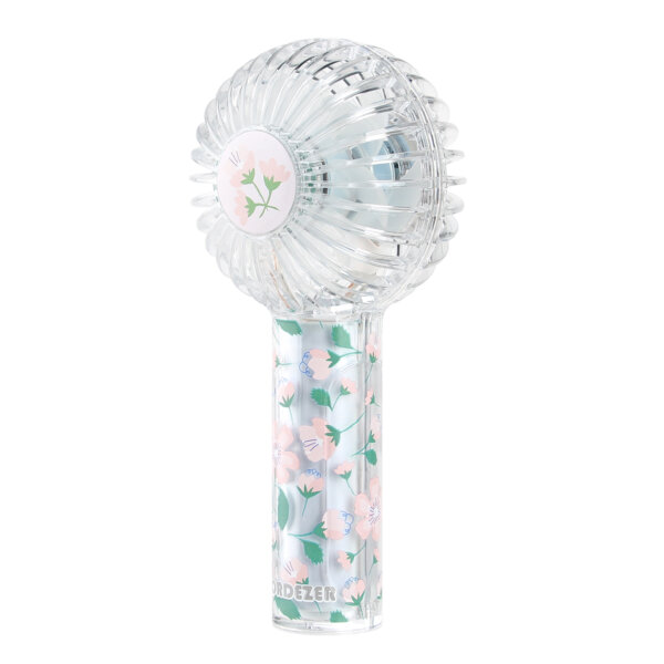 Double Blade Transparent Portable Fan - (Nordezer)Springtime - Image 4