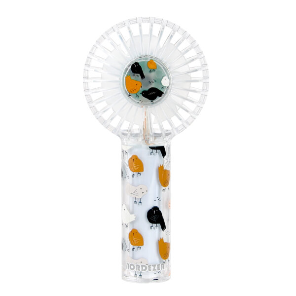 Double Blade Transparent Portable Fan - (Nordezer)Tweety - Image 2
