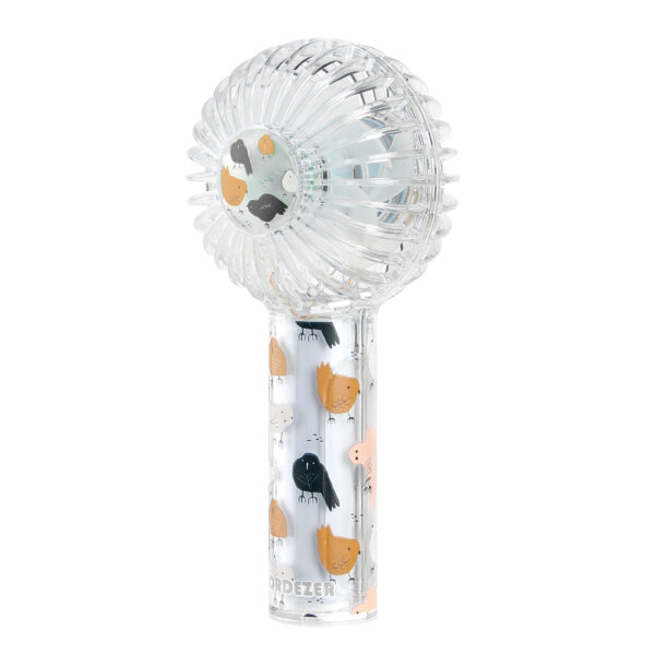 Double Blade Transparent Portable Fan - (Nordezer)Tweety - Image 4
