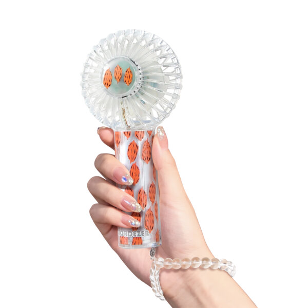 Double Blade Transparent Portable Fan - (Nordezer)Peanuts - Image 5