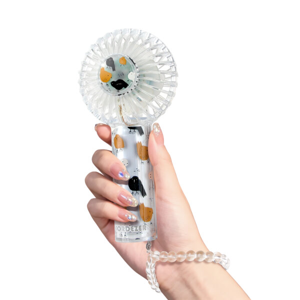 Double Blade Transparent Portable Fan - (Nordezer)Tweety - Image 5