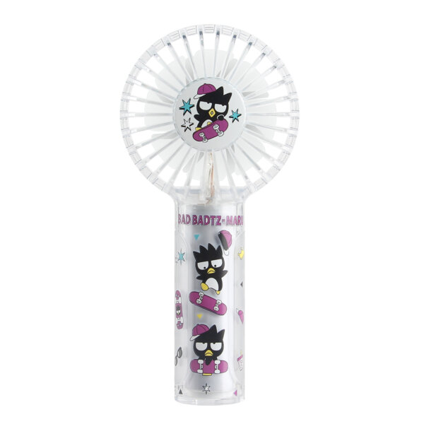 Double Blade Transparent Portable Fan - Bad badtz-maru