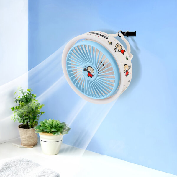 Desktop Fan with Light - Minna no tabo - Image 3