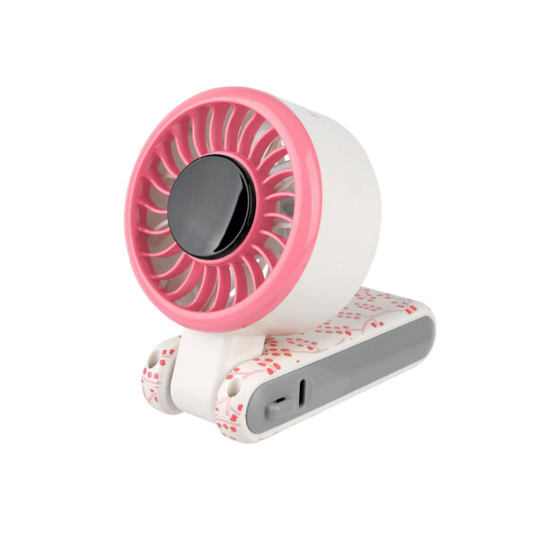 Foldable High-Speed Portable Fan - （Nordezer)Polkaberries - Image 2