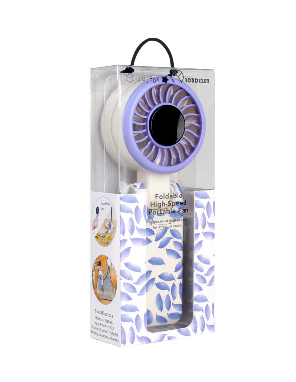 Foldable High-Speed Portable Fan - （Nordezer)Seed - Image 4