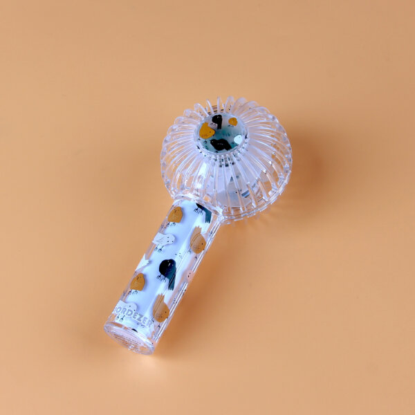 Double Blade Transparent Portable Fan - (Nordezer)Tweety