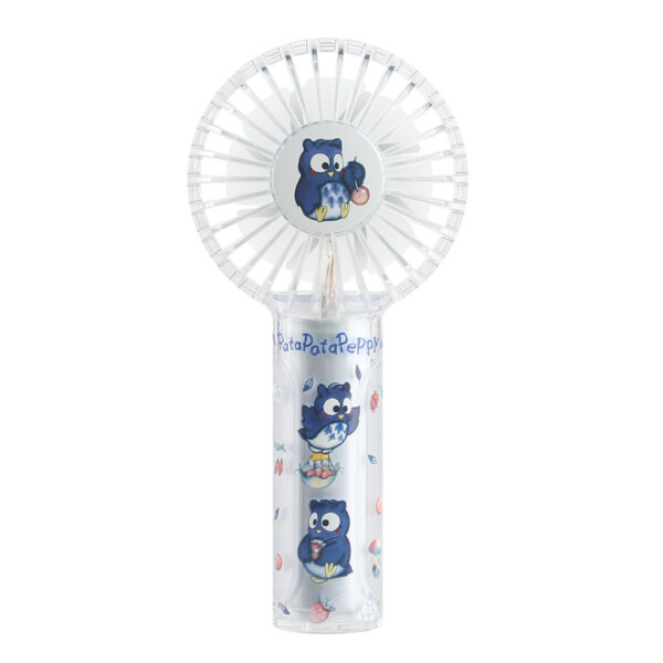 Double Blade Transparent Portable Fan - PataPataPeppy