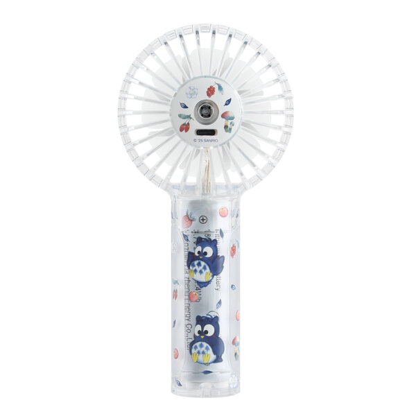 Double Blade Transparent Portable Fan - PataPataPeppy - Image 3