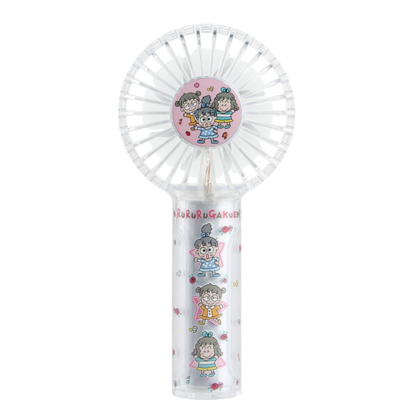 Double Blade Transparent Portable Fan - Rururugakuen