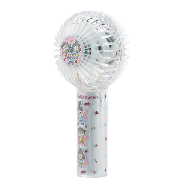 Double Blade Transparent Portable Fan - Rururugakuen - Image 2