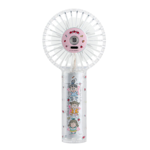 Double Blade Transparent Portable Fan - Rururugakuen - Image 3