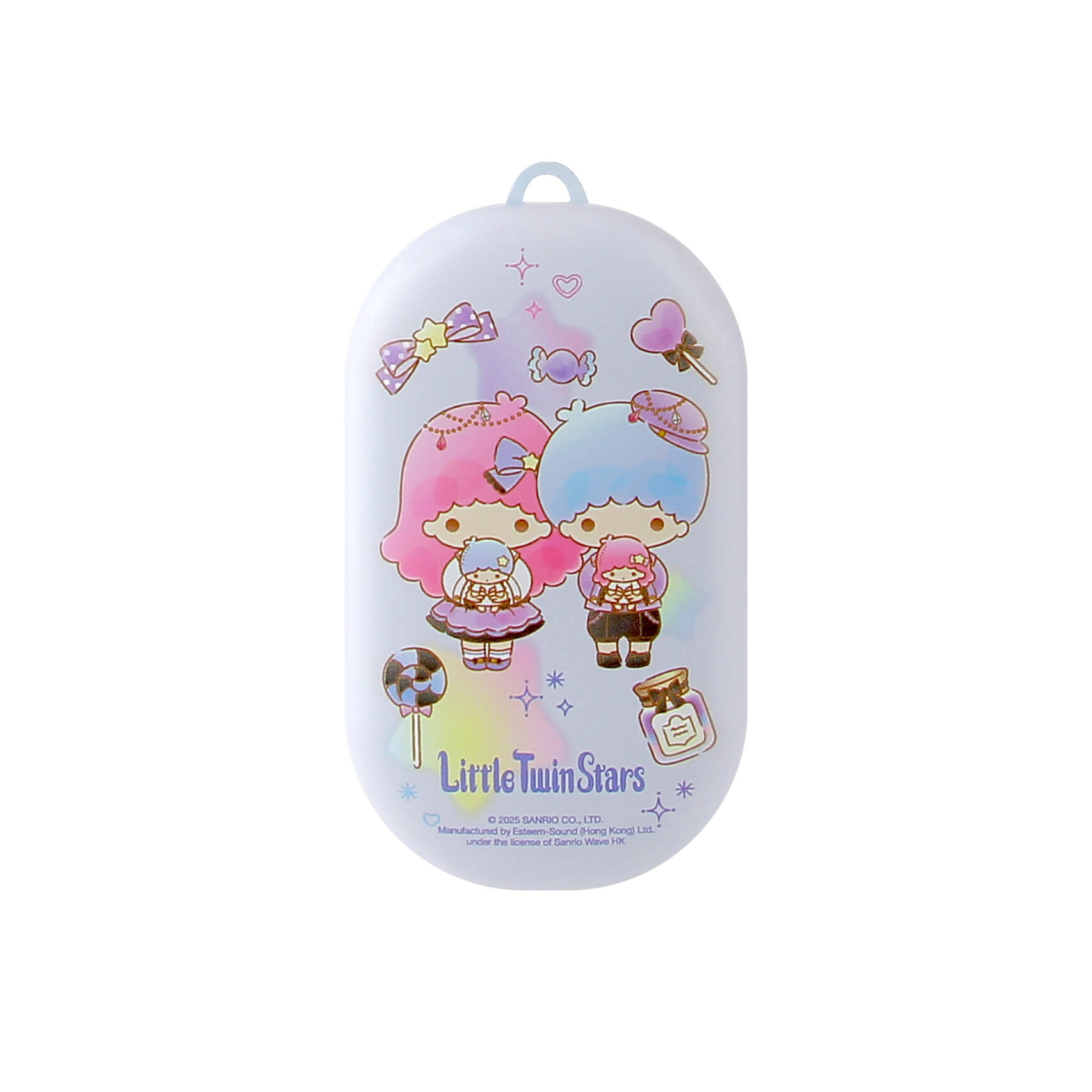 4000mAh Magnetic-Spilt Handwarmer/Torch with Metal Charm Strap - Little Twins Star - Image 4