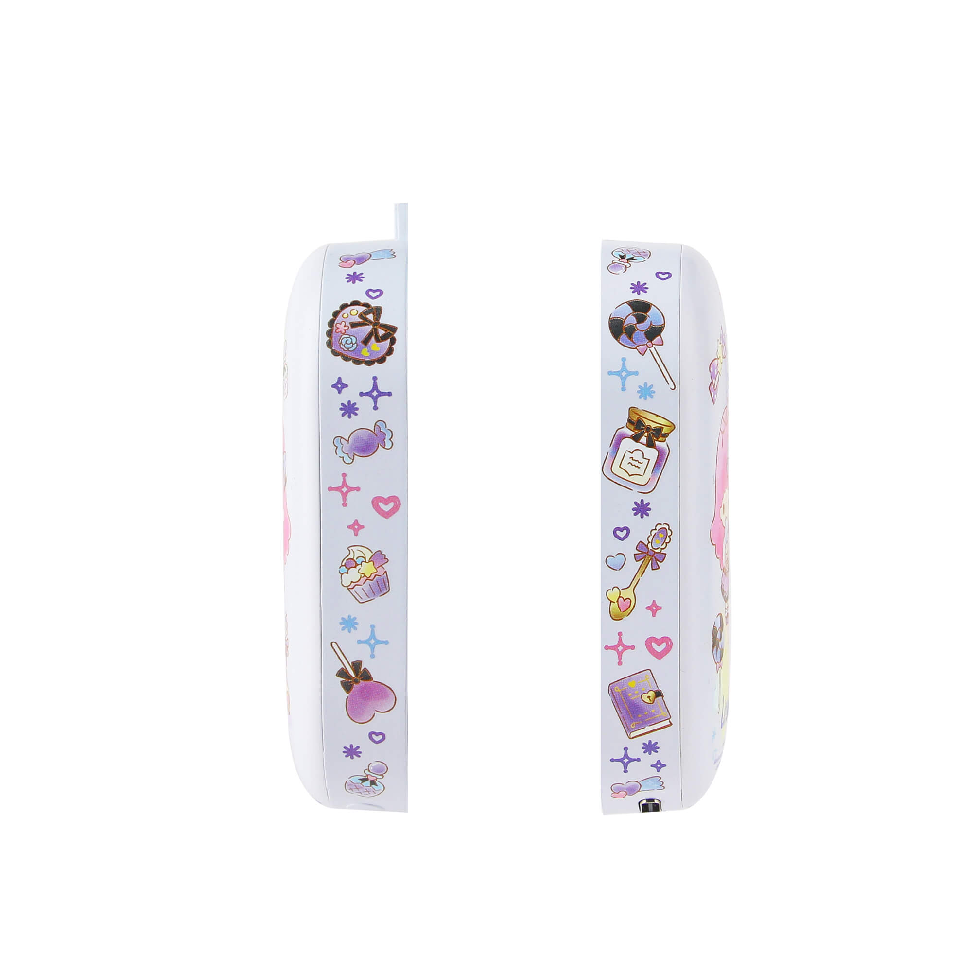 4000mAh Magnetic-Spilt Handwarmer/Torch with Metal Charm Strap - Little Twins Star - Image 5