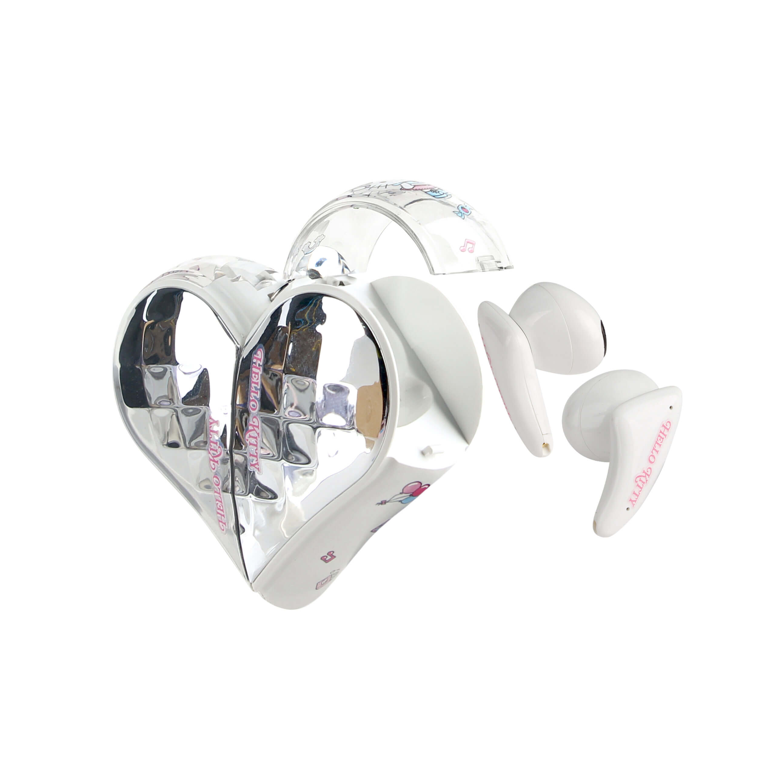 Transformable Kids Earbuds - Hello Kitty - Image 3