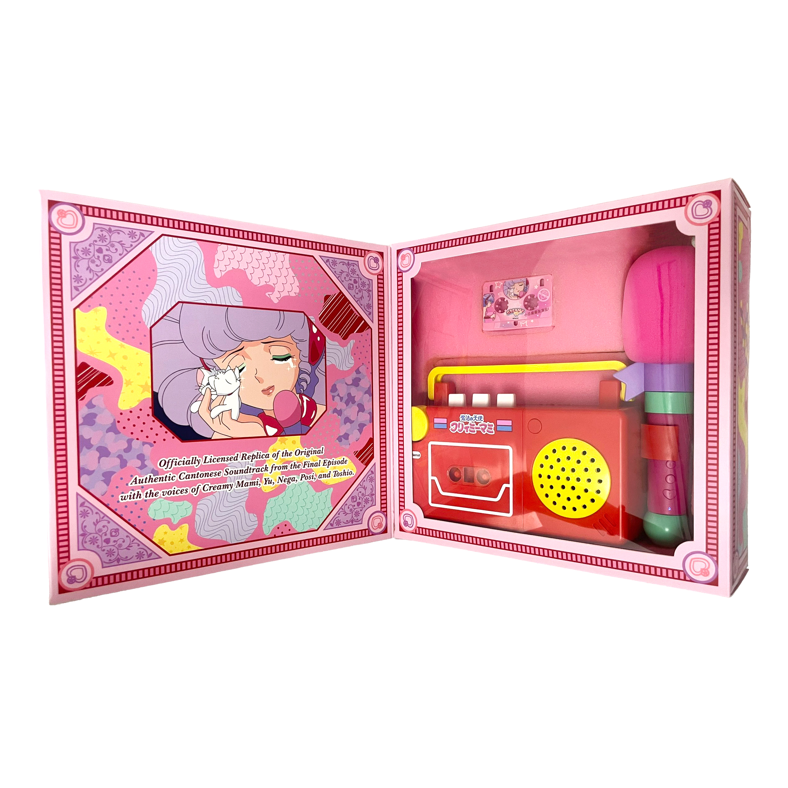 <h2 style="text-align: left; font-size: 130%; margins-bottom: 10px;"><strong>Relive the Classics · Magic Returns </strong></h2> <p style="text-align: left;"><B>《Magical Angel Creamy Mami》「Replica Wireless Speaker & Microphone Set」</B><br>CB-SB-WM1</br></p> - Image 9